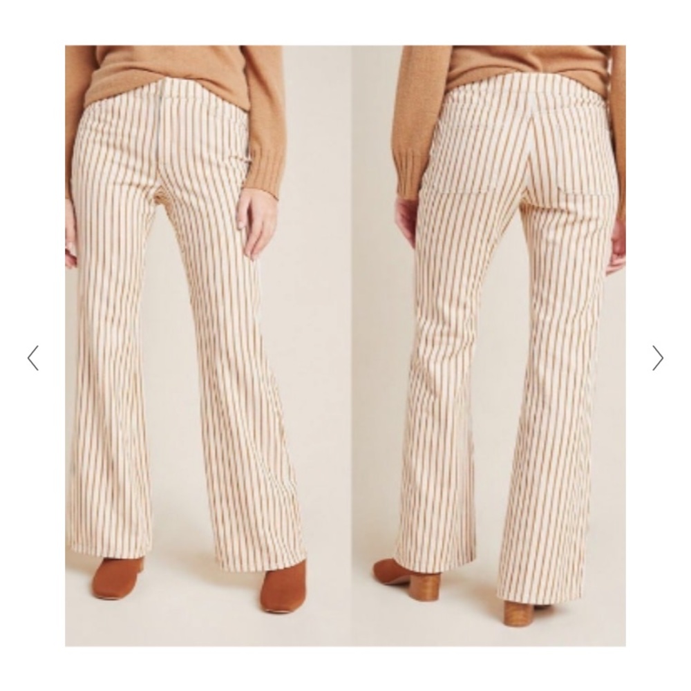 Anthropologie Kelley Striped Pant